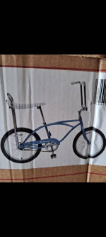 Reproduction Blue Classic Schwinn Sting-Ray Bike – NEW IN BOX!