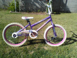 4 Girl's bikes  -  20 inch