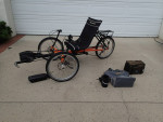 TerraTrike Recumbent  eBike with installed Bosch Active Line Plus kit