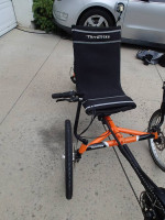 TerraTrike Recumbent  eBike with installed Bosch Active Line Plus kit