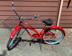 Women’s beach cruiser bike