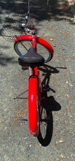 Women’s beach cruiser bike