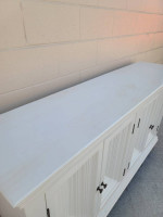 Modern regency wood console Media entryway buffet sofa sideboard table