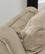 NEXT GEN DURAPELLA Power Reclining Sofa w/Adjustable Headrest