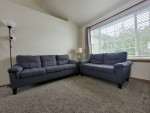 Sofa and Loveseat