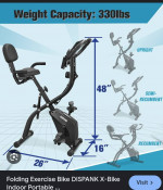 3-in-1 Exercise Bike - DISPANK X