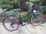 Giant Simple 7 WSD Step-thru16.5" frame 7-speed 26" tire beach cruiser