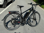 Juiced CCX 750 w CrossCurrent e bike, carbon seat post, Brooks seat