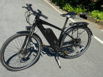 Juiced CCX 750 w CrossCurrent e bike, carbon seat post, Brooks seat