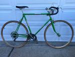 1970's WEBCO Green Road Bike Size Large Lugged Steel 10-Speed Suntour