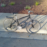 diamondback edgewood 17" hybrid comfort city bike *needs tune up*