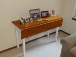 Sofa Table with Drop Leaf in Excellent Condition
