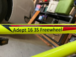 16” kids bike - only kind with gears