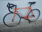 51cm Motobecane Messenger Singlespeed Road Bike ORANGE