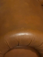 Leather sofa/couch