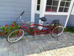 Sun Bicycles Retro Tandem 7 speed Beach Cruiser
