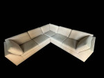🔥 Stunning Designer Beige Corner Sectional 2pc. Sofa - FREE DELIVERY