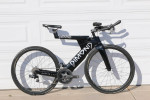 2014 Dimond Brilliant Carbon Triathlon TT Bike Medium Red E-tap