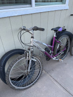 Vertical mountain bikes