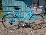 Pretty Blue Schwinn Bike