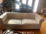 Sofa abd Loveseat, Cream/White, great Condition