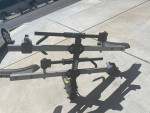 Thule 2 bike RACK hitch, mount with locks and key.