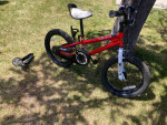 Royal baby kids bike with training wheels