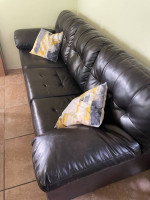 Leather Sofa Bed