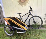 Chariot 1 children’s Bicycle Side Car Carrier !