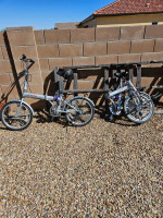 Foldable Bikes (x2) 20"