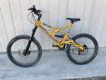 Vintage full suspension Cannondale Gemini 1000 mountain bike
