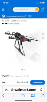 2 Bike Trunk Rack