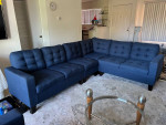 3 pieces sectional sofa coach set “excellent condition