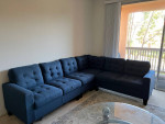 3 pieces sectional sofa coach set “excellent condition