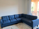 3 pieces sectional sofa coach set “excellent condition