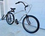 Electra Cruiser Lux 3i Step-Over with Carver Surfboard Rack (orig. $792)