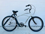 Electra Cruiser Lux 3i Step-Over with Carver Surfboard Rack (orig. $792)