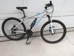 Novara (REI) mountain bike, small, broken spoke