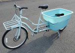 High End MADSEN Cargo Bike with Child Carrier and Front Rack