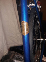Giradengo 1963 bike frame rebuilt bike