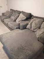 USED - Gray Sofa Set