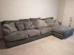 USED - Gray Sofa Set
