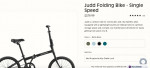 Judd Retrospec folding bikes and child bike and