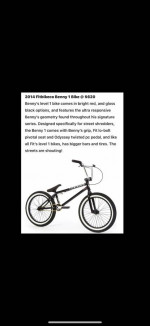 2014 FITBIKECO BENNY 1 ALL ORIGINAL CONDITION FOR ITS AGE