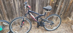 2 bikes and a trail along bike