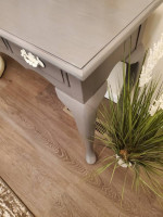 Beautiful Grey Side/ Sofa Table/Entryway