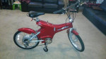 folding electric bicycle