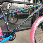 New SE Bikes "PEACEFUL" SO CAL FLYER 24" w/Peace Signs