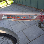 Vintage Montgomery Ward Folding auto-mini bicycle