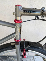 Steel Gravel/Cyclocross: Ritchey Mavic, Cook Bros, Ti Cockpit